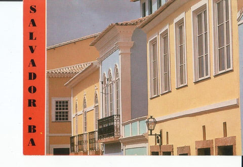 Postal 016987: SALVADOR DE BAHIA Brasil - BRASIL Turistico Vista del Barrio de Pelourinho