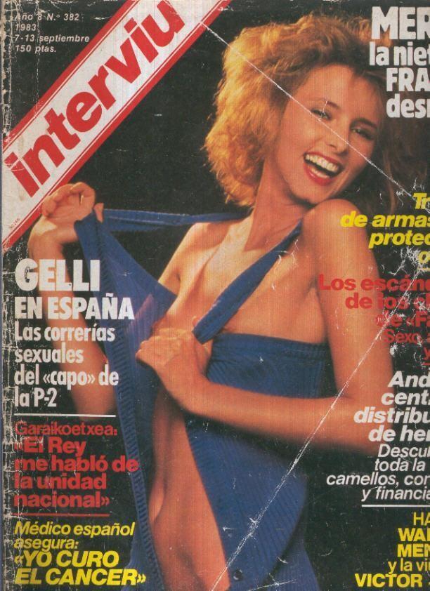 INTERVIU Numero 0382: MERRY, la nieta de Franco (cubierta aviejada)