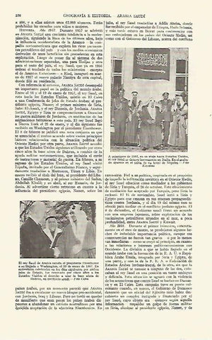 LAMINA ESPASA 21662: El rey Saud