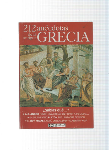 212 anecdotas de la antigua Grecia