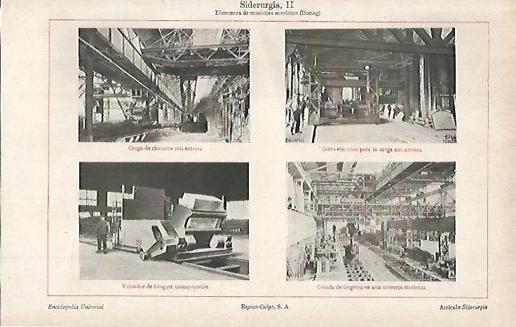 LAMINA ESPASA 740: Demag o elementos de maniobra mecanica