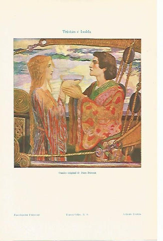 LAMINA ESPASA 889: Trista e Isolda obra de Duncan