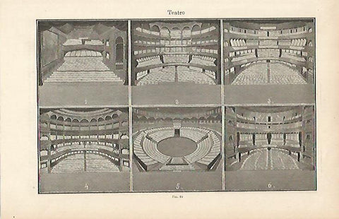 LAMINA ESPASA 5832: Plateas de teatro
