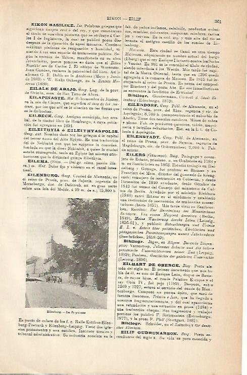 LAMINA ESPASA 6818: La Bergstrasse de Eilenburg Alemania