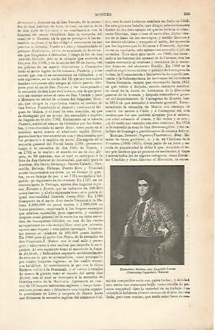 LAMINA ESPASA 8646: Francisco Montes por Eugenio Lucas