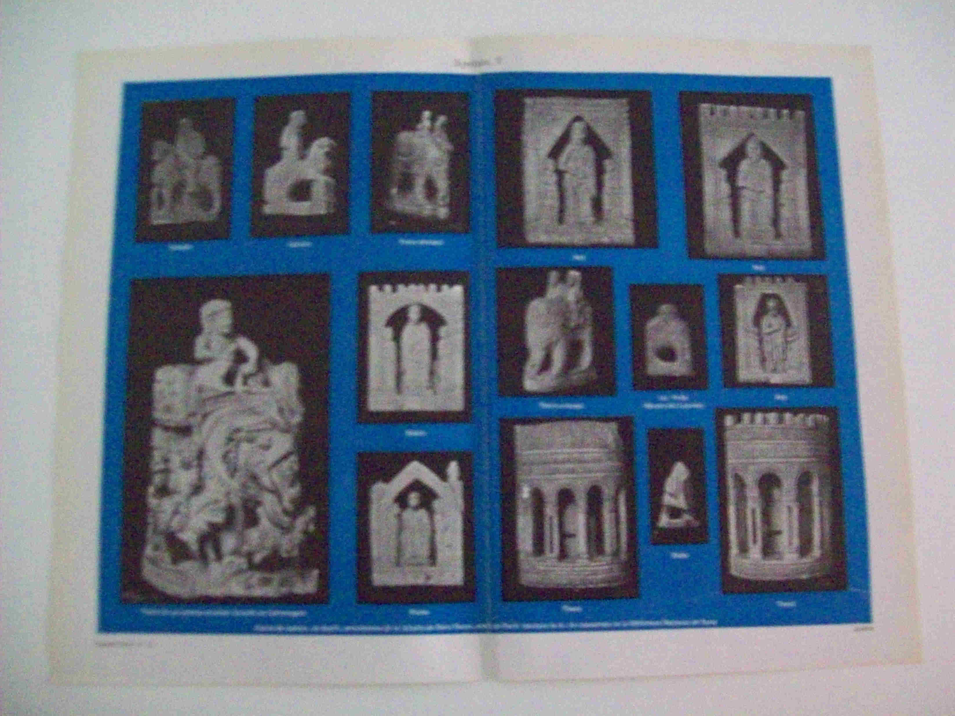 LAMINA ESPASA 15488: Piezas de marfil del ajedrez de la Abadia de Saint Denis