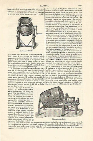 LAMINA ESPASA 18656: Mantequera Victoria