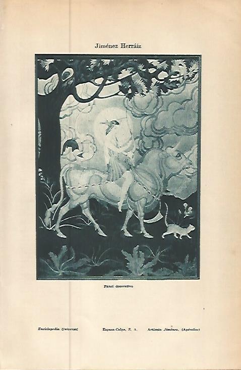 LAMINA ESPASA 9248: Panel decorativo por Jimenez Herraiz