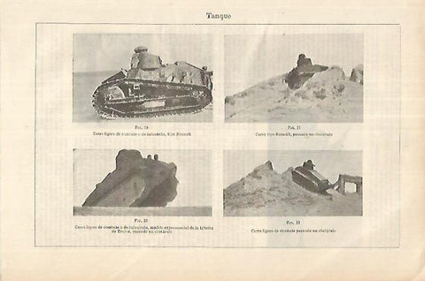 LAMINA ESPASA 18126: Tanques de combate