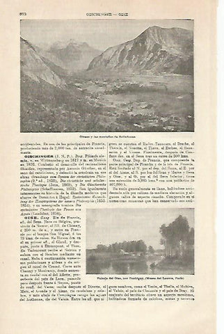 LAMINA ESPASA 21344: Montañas de Belledonne