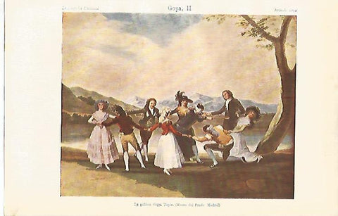 LAMINA ESPASA 2147: La gallina ciega de Goya
