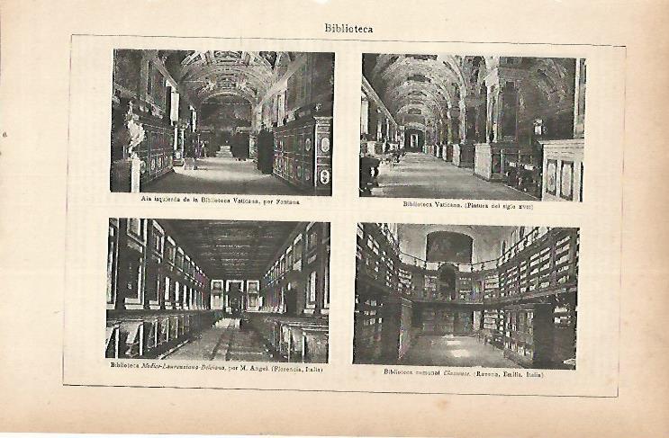 LAMINA ESPASA 22235: Biblioteca Vaticana