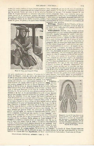 LAMINA ESPASA 22457: Mujer de Ibiza por F. Viscal