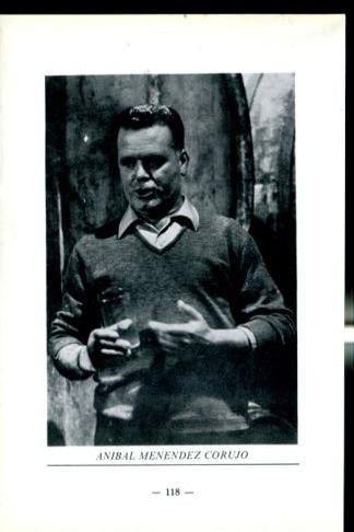 Artistas de la cancion asturiana: lamina 21: Anibal Menendez Corujo