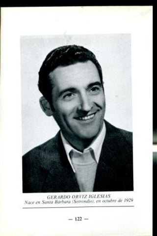 Artistas de la cancion asturiana: lamina 22: Gerardo Orviz Iglesias