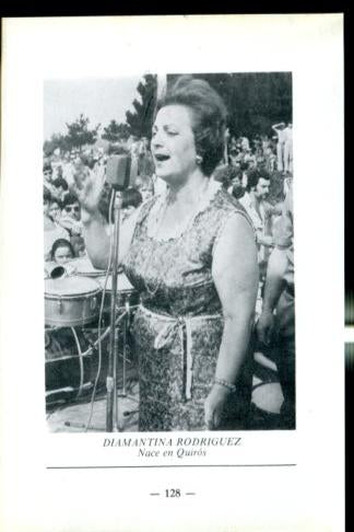 Artistas de la cancion asturiana: lamina 24: Diamantina Rodriguez