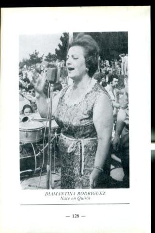Artistas de la cancion asturiana: lamina 24: Diamantina Rodriguez