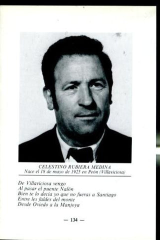 Artistas de la cancion asturiana: lamina 26: Celestino Rubiera Medina