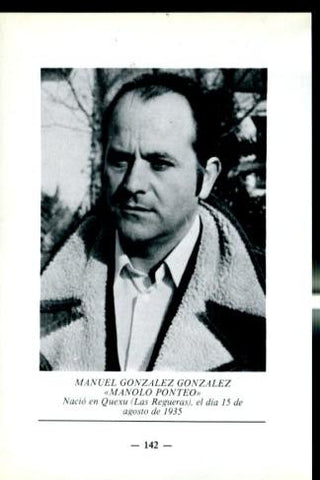Artistas de la cancion asturiana: lamina 30: Manuel Gonzalez Gonzalez (Manolo Ponteo)