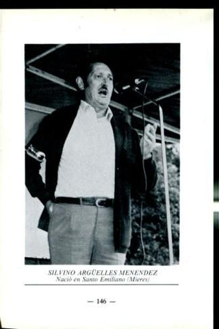 Artistas de la cancion asturiana: lamina 31: Silvino Arguelles Menendez