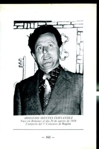 Artistas de la cancion asturiana: lamina 36: Armando Montes Fernandez