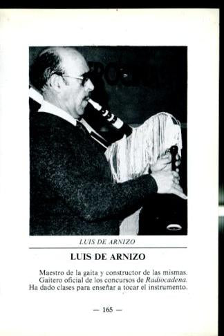 Artistas de la cancion asturiana: lamina 37: Luis de Arnizo