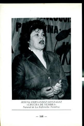 Artistas de la cancion asturiana: lamina 38: Jesusa Fernandez Gonzalez (Chucha de Nembra)