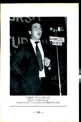 Artistas de la cancion asturiana: lamina 49: Jorge Tuya Rivas