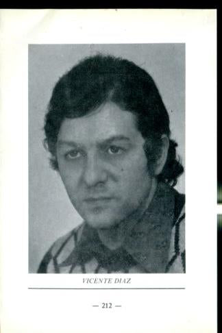 Artistas de la cancion asturiana: lamina 56: Vicente Diaz