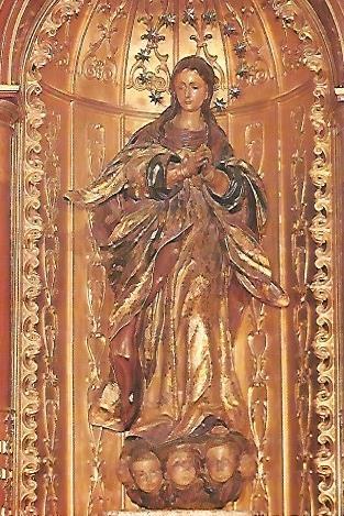POSTAL A0003: Immaculada de Duque Cornejo