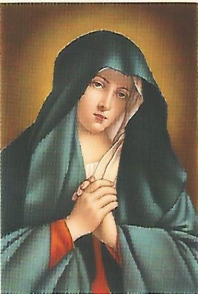 POSTAL A0027: La Virgen Dolorosa de Sassoferrato