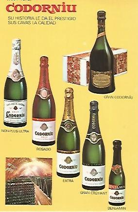 POSTAL A0029 PUBLICITARIA: Codorniu