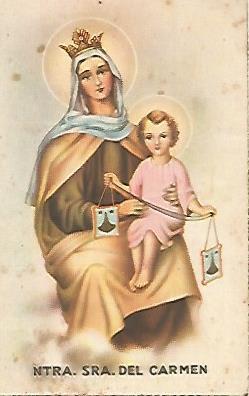 POSTAL A0049: Nuestra Señora del Carmen