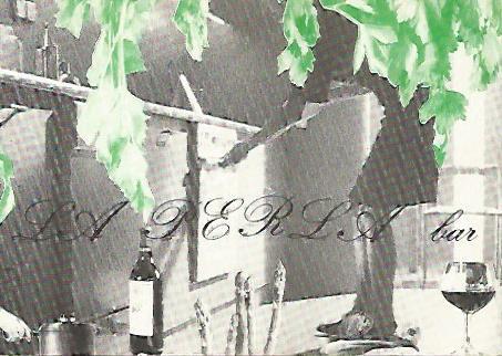 POSTAL A0112 PUBLICITARIA : La Perla Bar