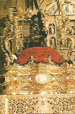 POSTAL A0116: Jesucristo con la cruz