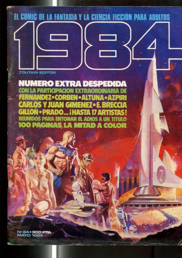 1984 numero 64 (final de la coleccion) (recortado parte baja trasera segun imagen)