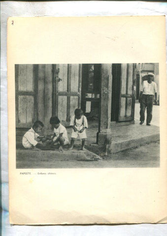 Tahiti: lamina 07: Papeete enfant chinois 