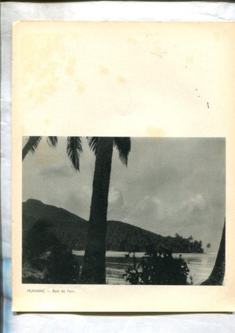 Tahiti: lamina 29: Huhaine baie de fare y Pluies en Moorea