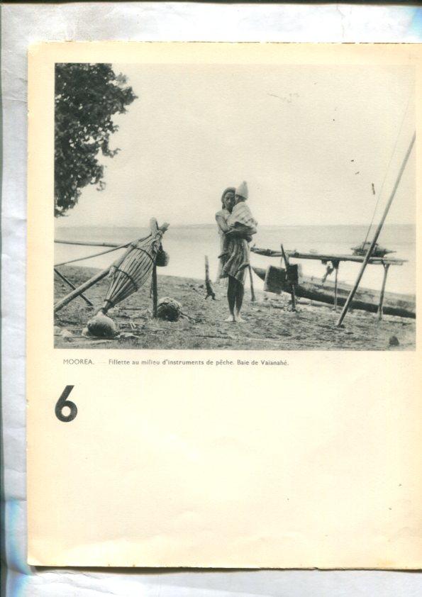 Tahiti: lamina 34: Moorea: Baie de Vaianahe y Baie de Pao-Pao
