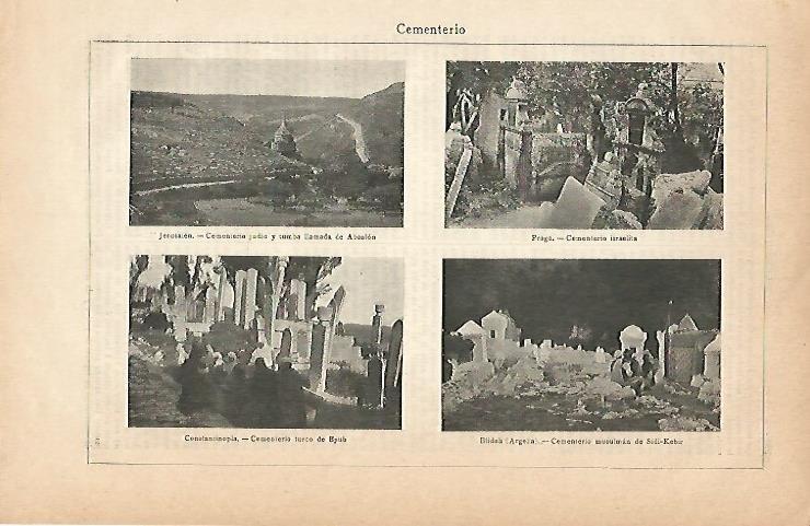 LAMINA ESPASA 2937: Cementerios del mundo