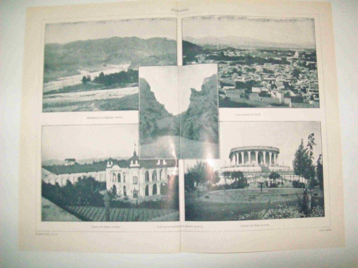LAMINA ESPASA 12568: Vistas de Kabul Afganistan