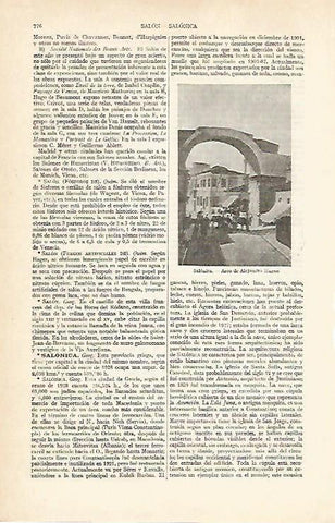 LAMINA ESPASA 14057: Arco de Alejandro Magno en Salonica