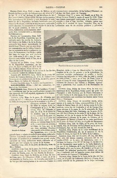 LAMINA ESPASA 18182: Salinas de Cadiz