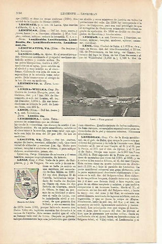 LAMINA ESPASA 9148: Vista general de Lenk Suiza
