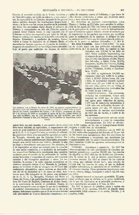 LAMINA ESPASA 21700: Reunion en El Cairo de los presidentes de Egipto y Siria