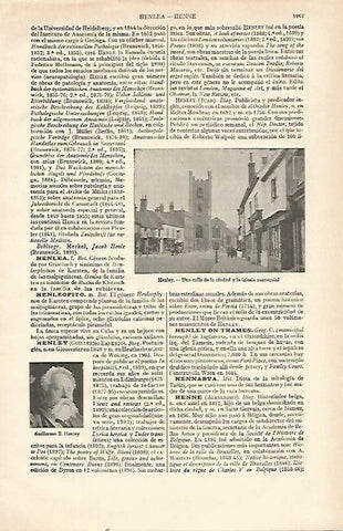 LAMINA ESPASA 21629: Iglesia de Henley Inglaterra