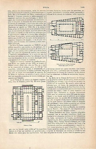 LAMINA ESPASA 22368: Planta de la Bolsa de Londres