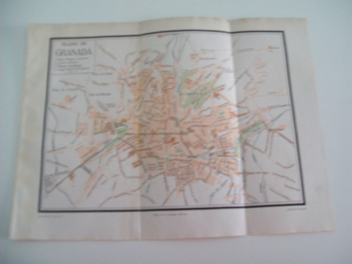 LAMINA ESPASA 2174: Plano de Granada