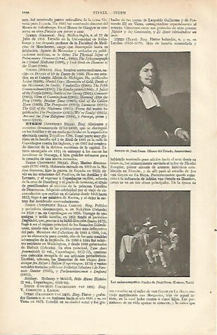 LAMINA ESPASA 7407: Retrato de J. Steen