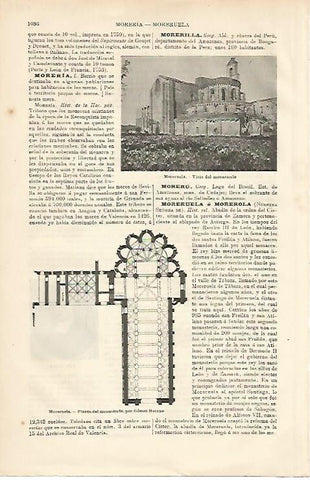 LAMINA ESPASA 8750: Monasterio de Moreruela Zamora